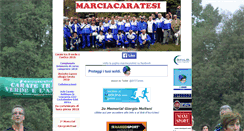 Desktop Screenshot of marciacaratesi.it