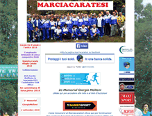 Tablet Screenshot of marciacaratesi.it